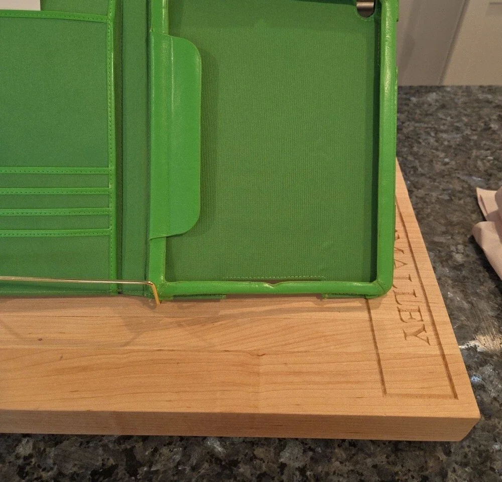 kate spade Navy and Green Hedgehog Ipad Cover